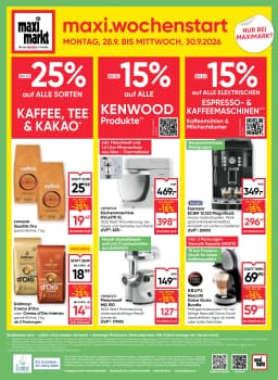 Seite 28 des Maximarkt Prospekts Aktuelles Flugblatt