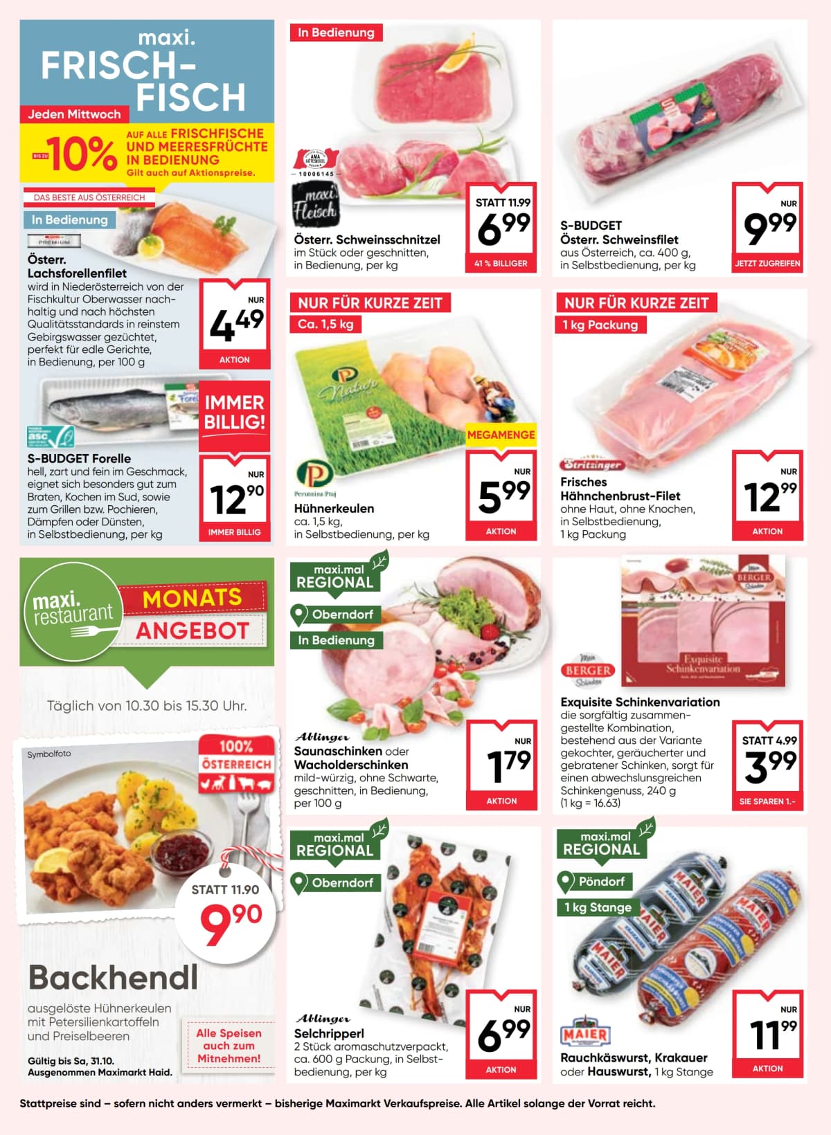 Seite 8 des Maximarkt Flugblatts – Aktuelles Flugblatt
