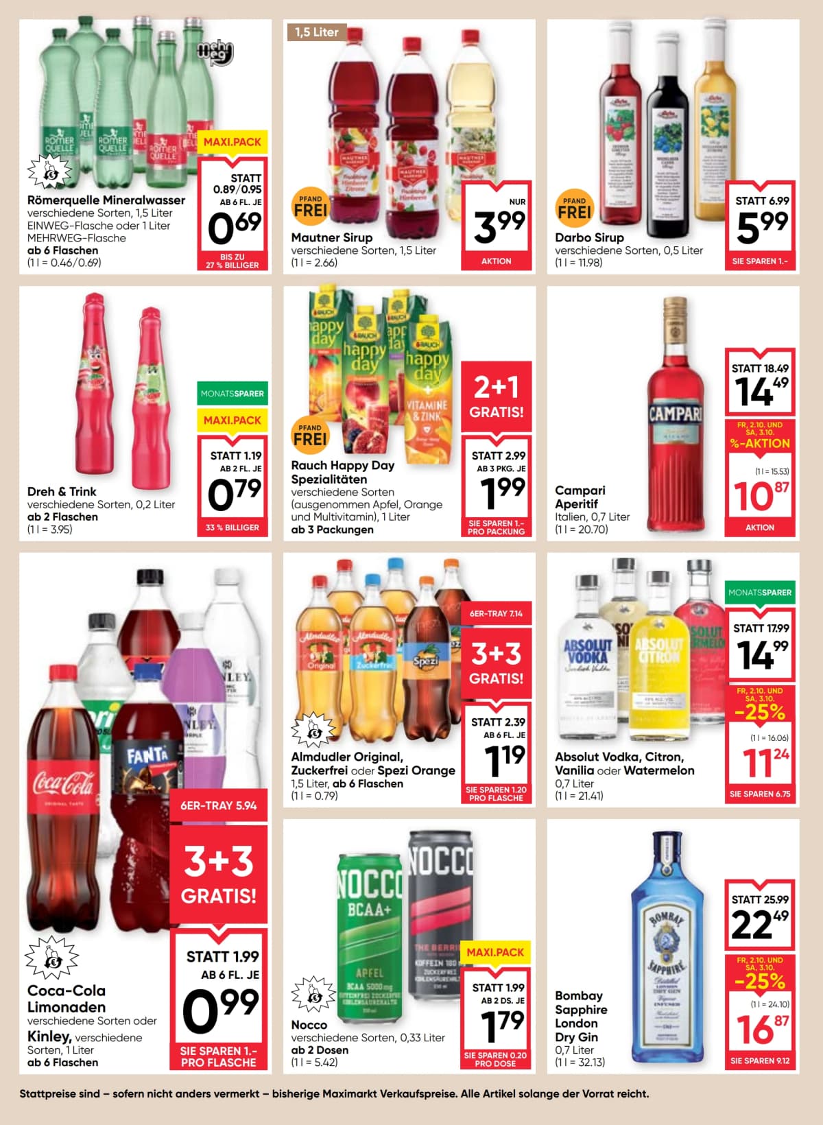 Seite 12 des Maximarkt Flugblatts – Aktuelles Flugblatt