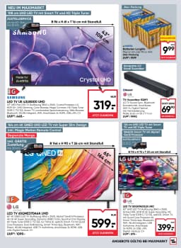 Seite 21 des Maximarkt Prospekts Aktuelles Flugblatt