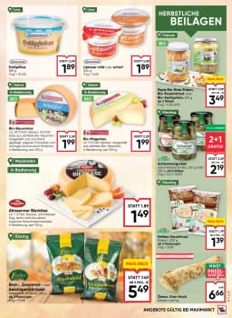 Seite 5 des Maximarkt Prospekts Genuss Herbst