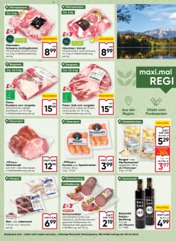 Seite 8 des Maximarkt Prospekts Aktuelles Flugblatt
