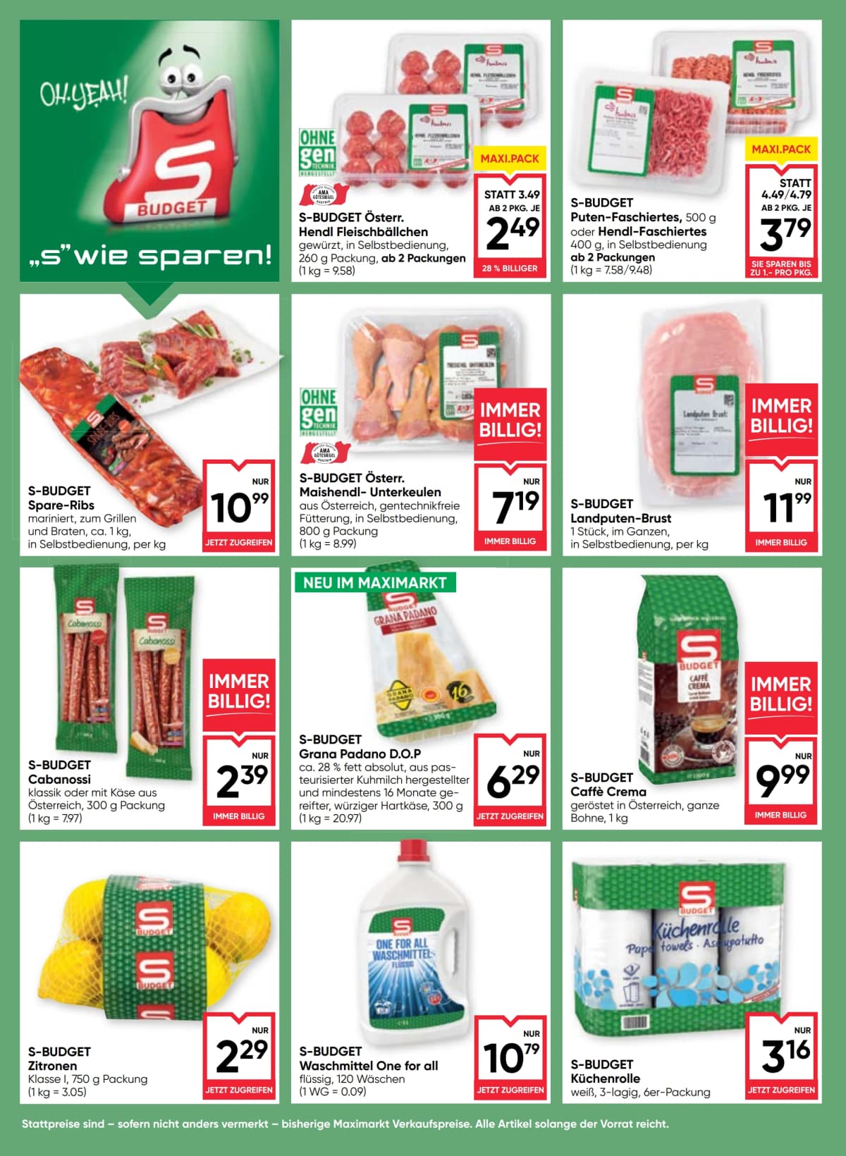 Seite 12 des Maximarkt Flugblatts – Aktuelles Flugblatt