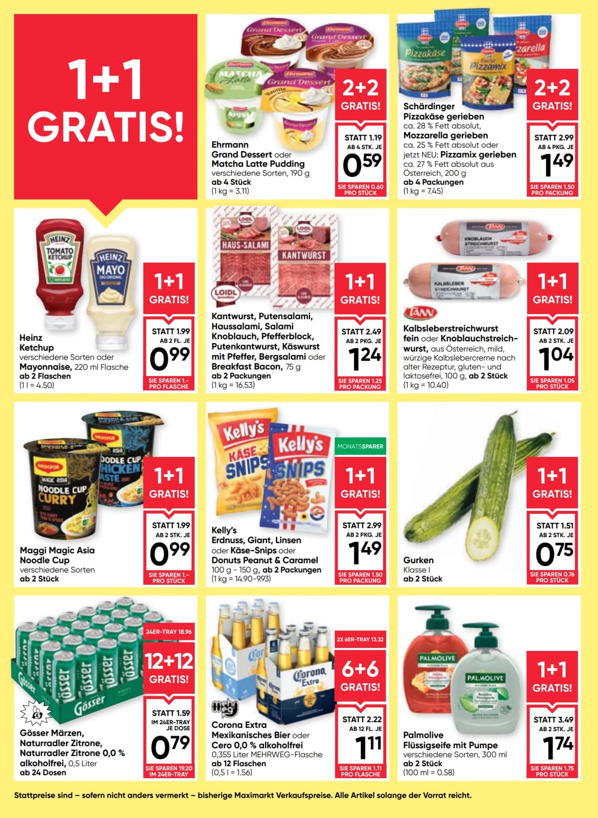 Seite 22 des Maximarkt Flugblatts – Aktuelles Flugblatt