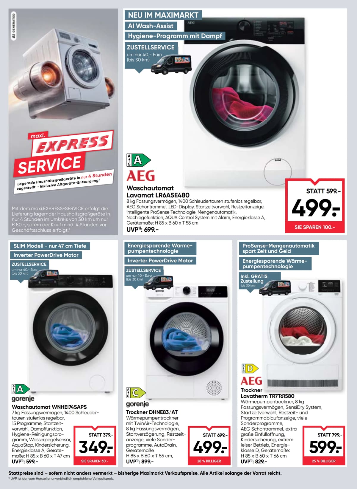 Seite 26 des Maximarkt Flugblatts – Aktuelles Flugblatt