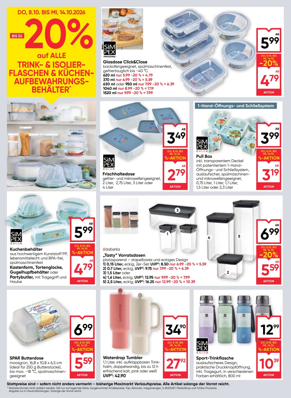 Seite 28 des Maximarkt Flugblatts – Aktuelles Flugblatt