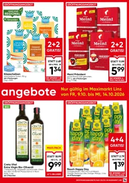 Seite 3 des Maximarkt Prospekts Linz - Neu Eröffnung