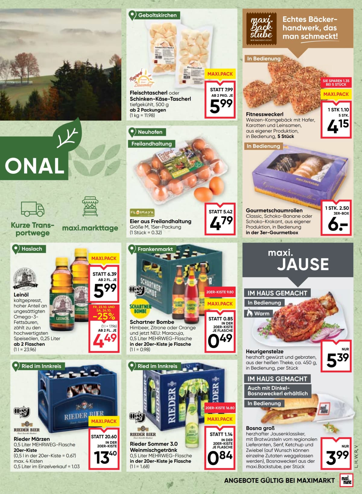 Seite 5 des Maximarkt Flugblatts – Aktuelles Flugblatt
