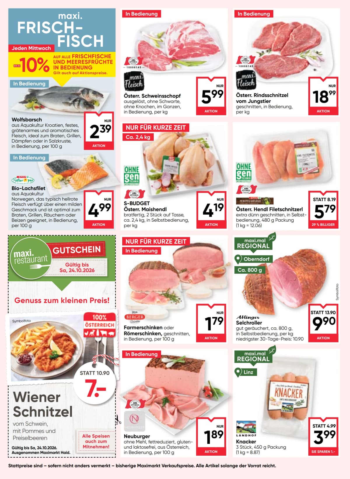 Seite 8 des Maximarkt Flugblatts – Aktuelles Flugblatt