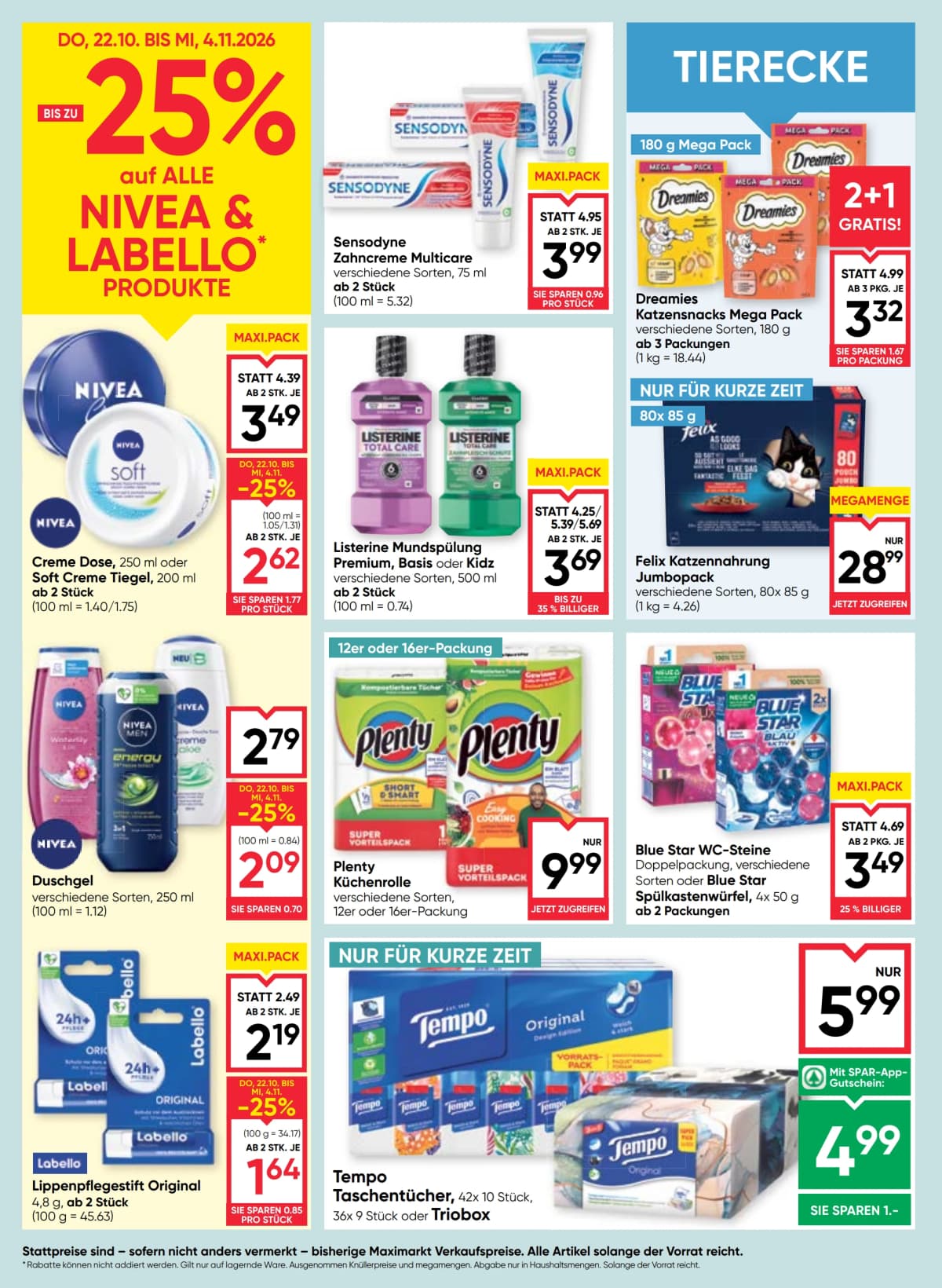 Seite 16 des Maximarkt Flugblatts – Aktuelles Flugblatt