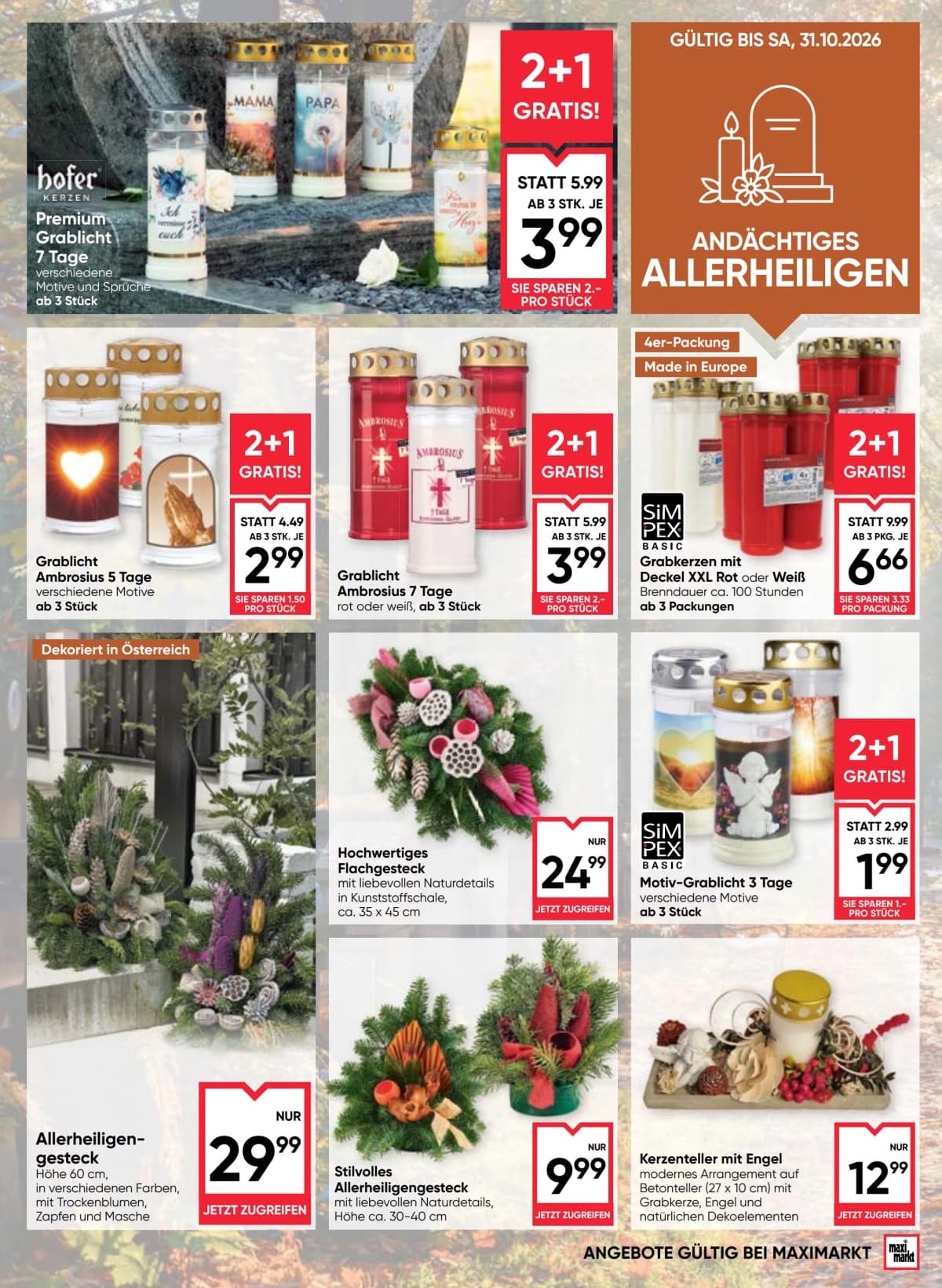 Seite 17 des Maximarkt Flugblatts – Aktuelles Flugblatt