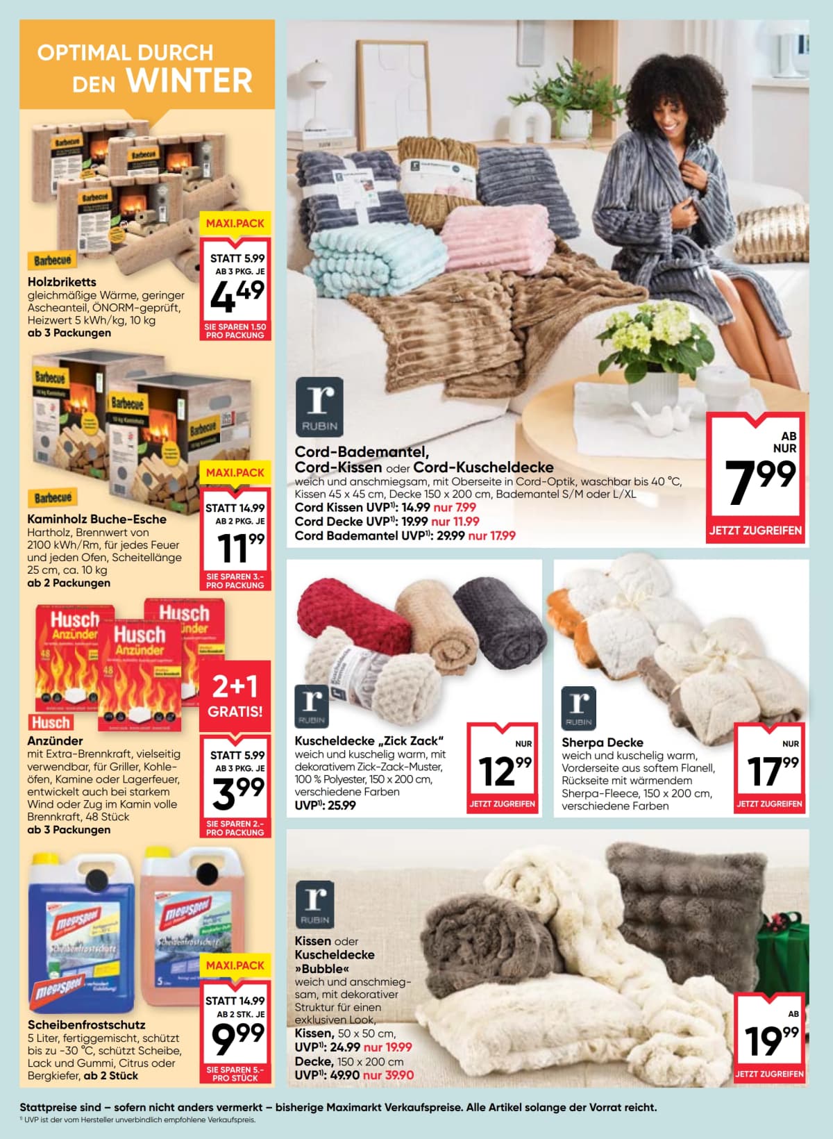 Seite 18 des Maximarkt Flugblatts – Aktuelles Flugblatt