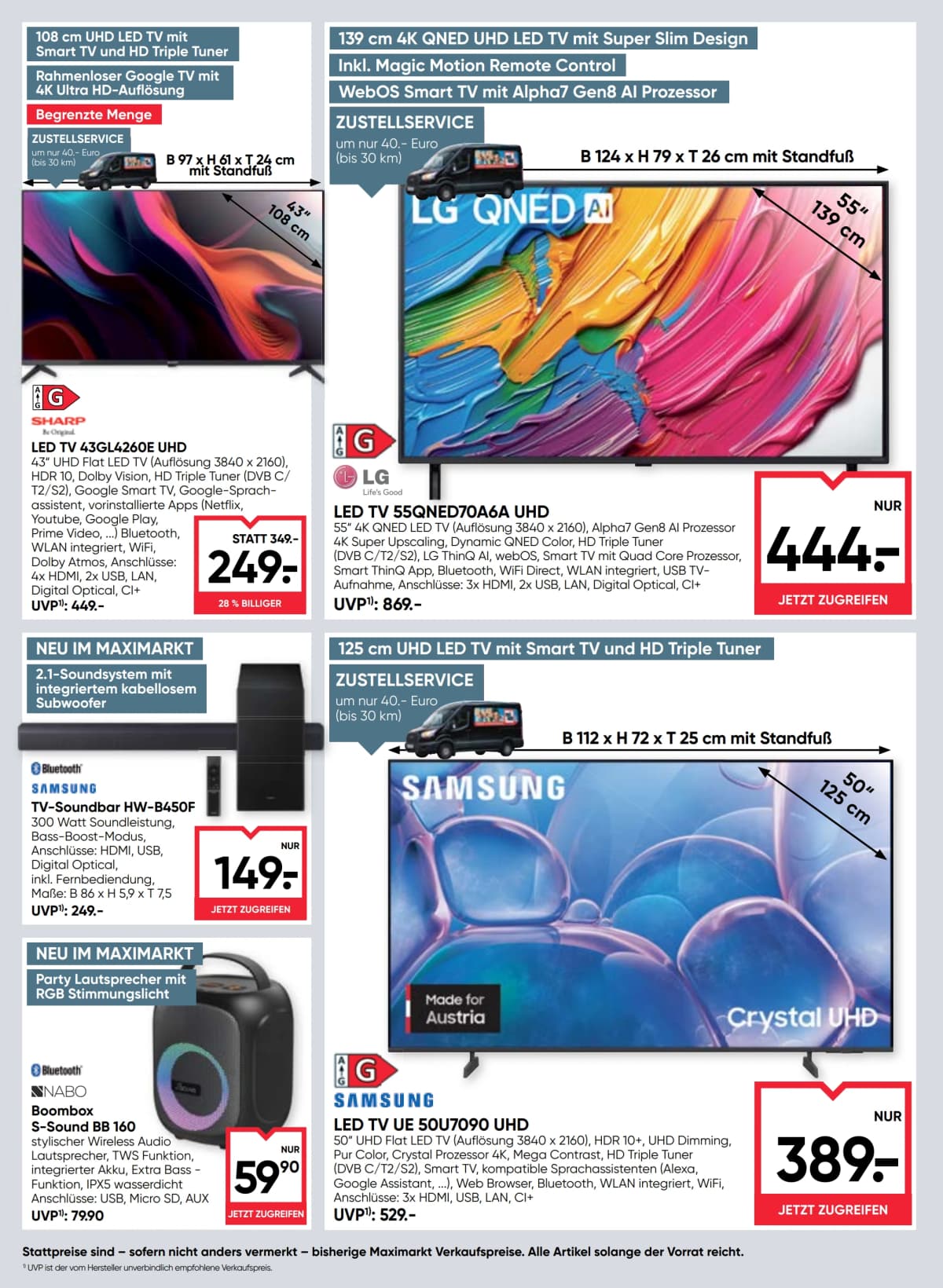 Seite 20 des Maximarkt Flugblatts – Aktuelles Flugblatt