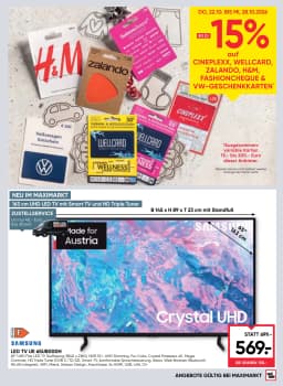 Seite 21 des Maximarkt Prospekts Aktuelles Flugblatt