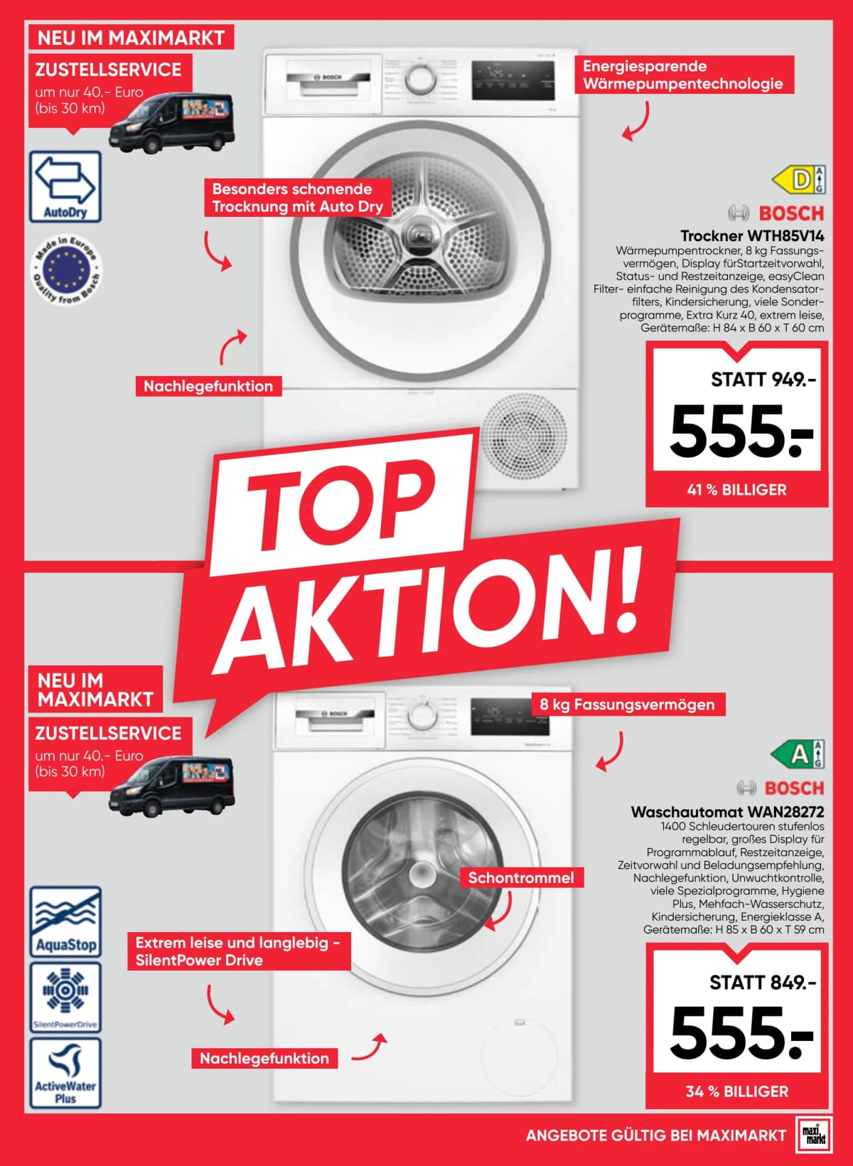 Seite 23 des Maximarkt Flugblatts – Aktuelles Flugblatt