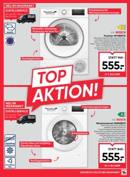 Seite 23 des Maximarkt Prospekts Aktuelles Flugblatt