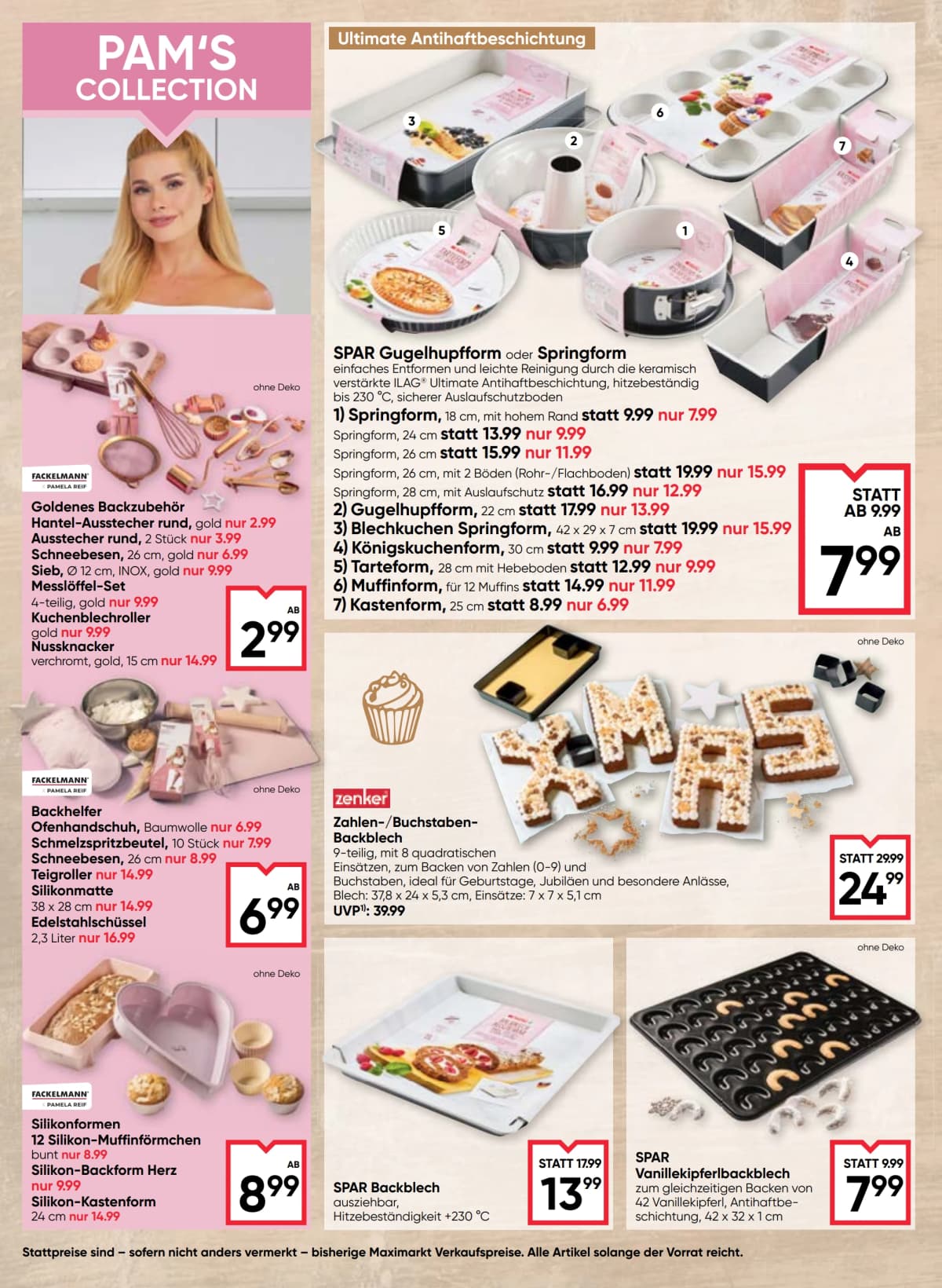 Seite 6 des Maximarkt Flugblatts – Back-Genuss