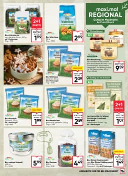 Seite 13 des Maximarkt Prospekts Back-Genuss