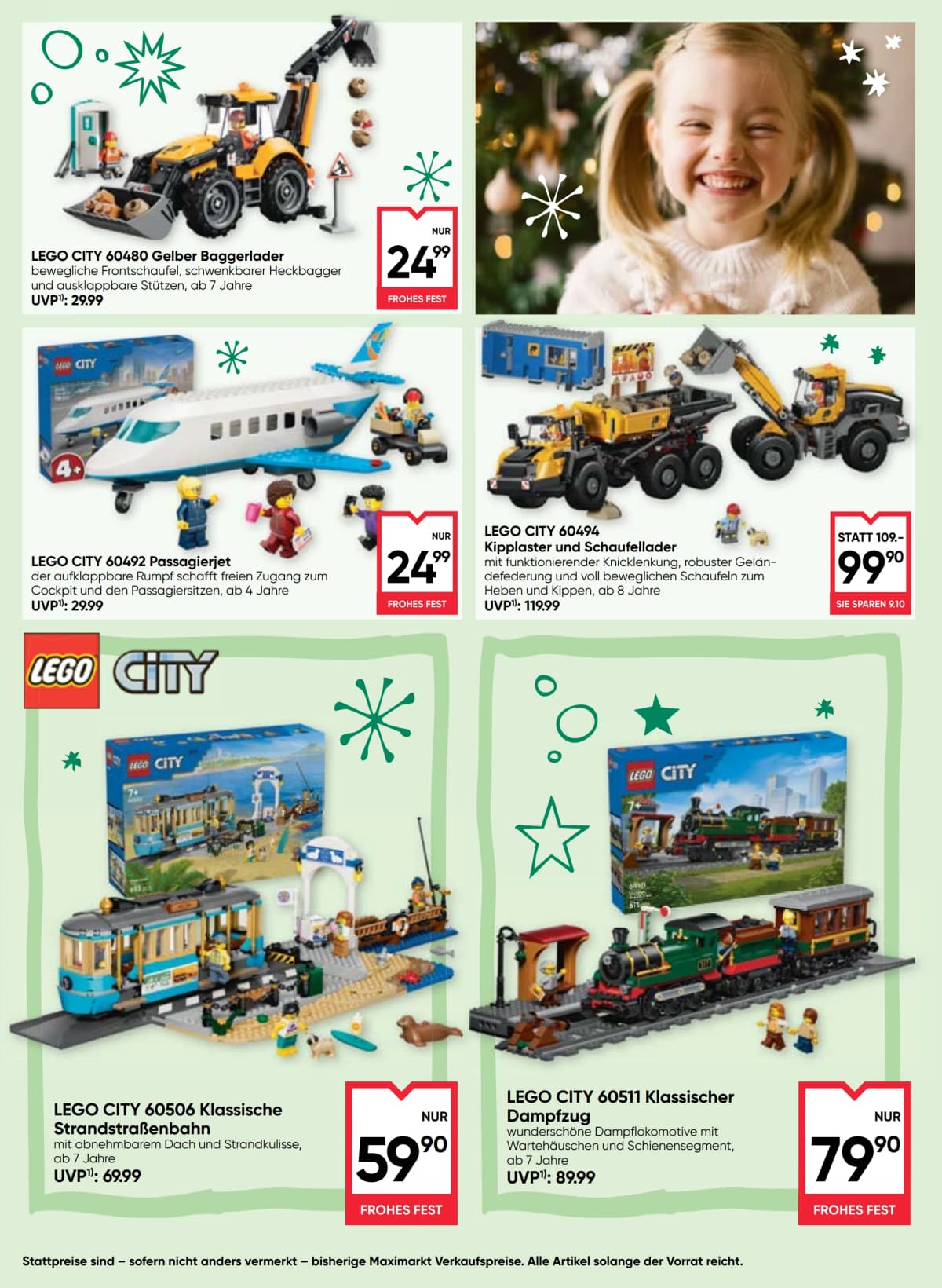 Seite 6 des Maximarkt Flugblatts – Frohlicher Spielspass Uberall