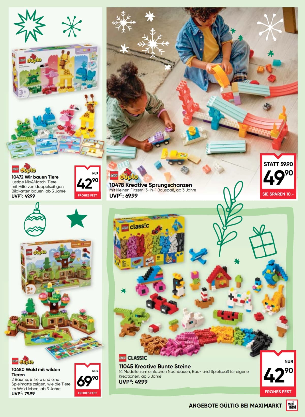 Seite 7 des Maximarkt Flugblatts – Frohlicher Spielspass Uberall
