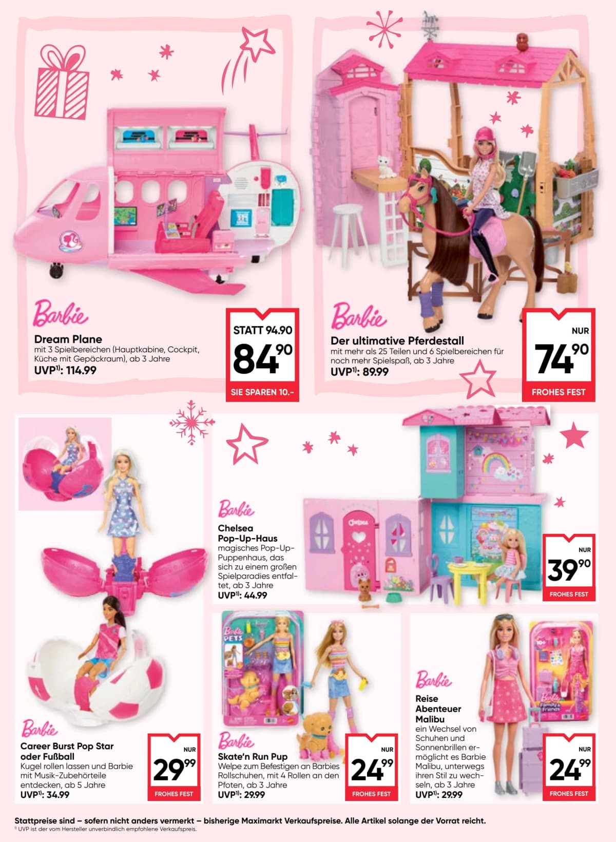 Seite 12 des Maximarkt Flugblatts – Frohlicher Spielspass Uberall