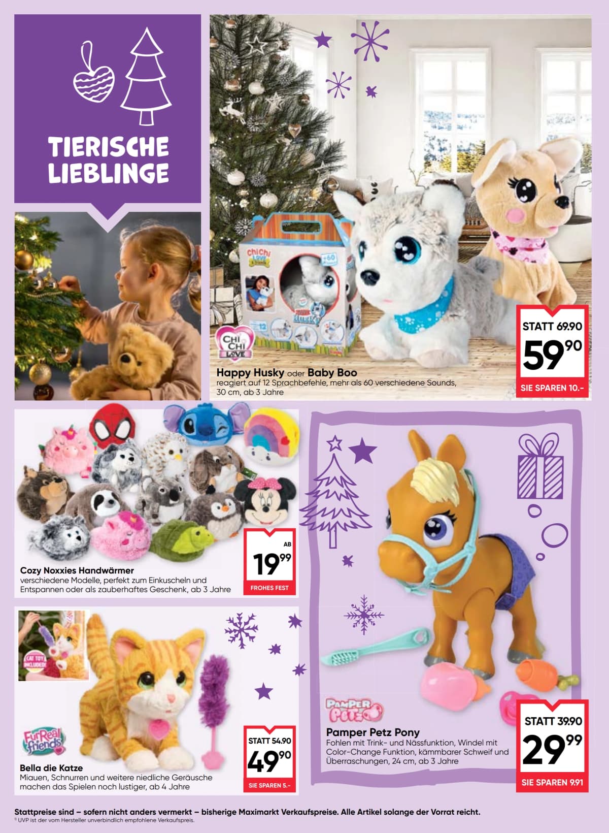Seite 18 des Maximarkt Flugblatts – Frohlicher Spielspass Uberall