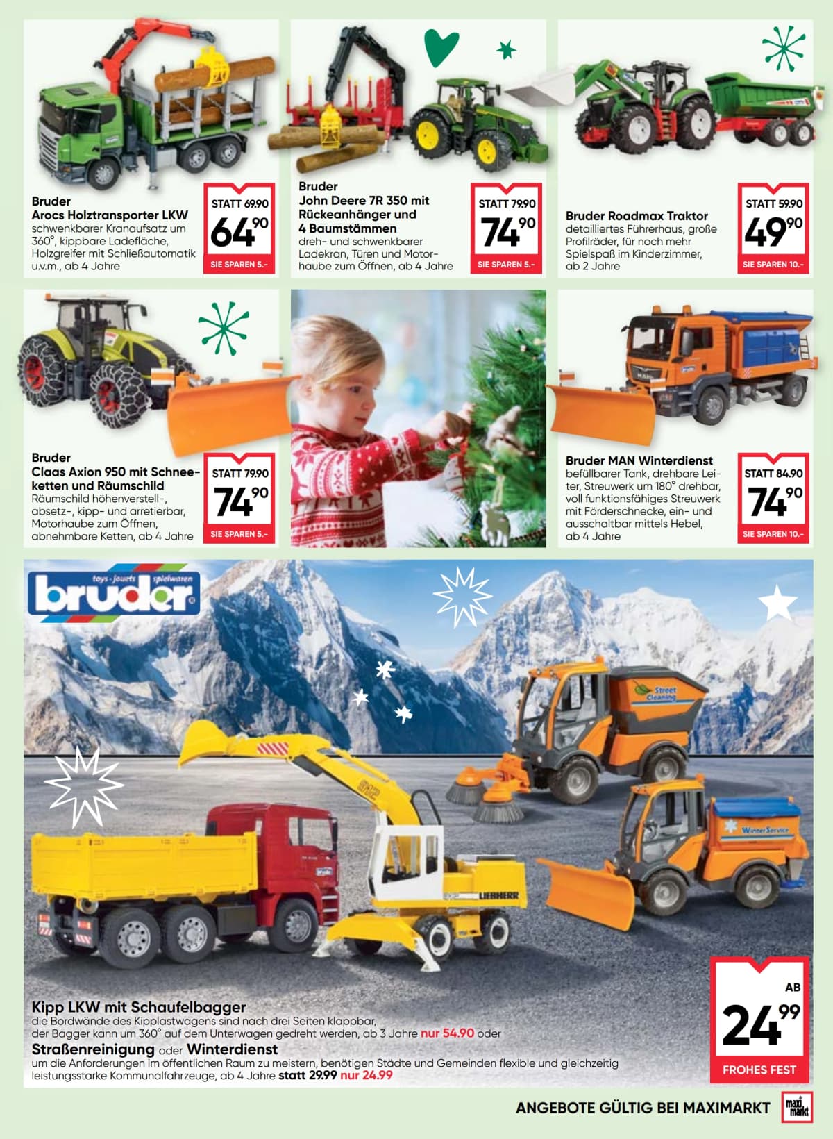Seite 31 des Maximarkt Flugblatts – Frohlicher Spielspass Uberall