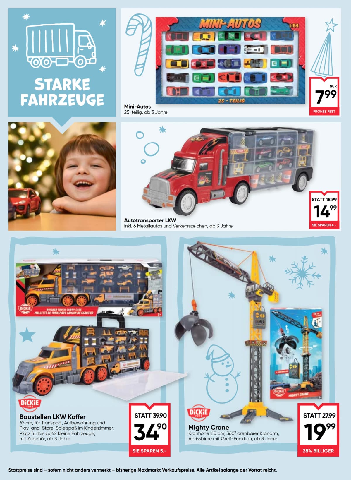Seite 32 des Maximarkt Flugblatts – Frohlicher Spielspass Uberall