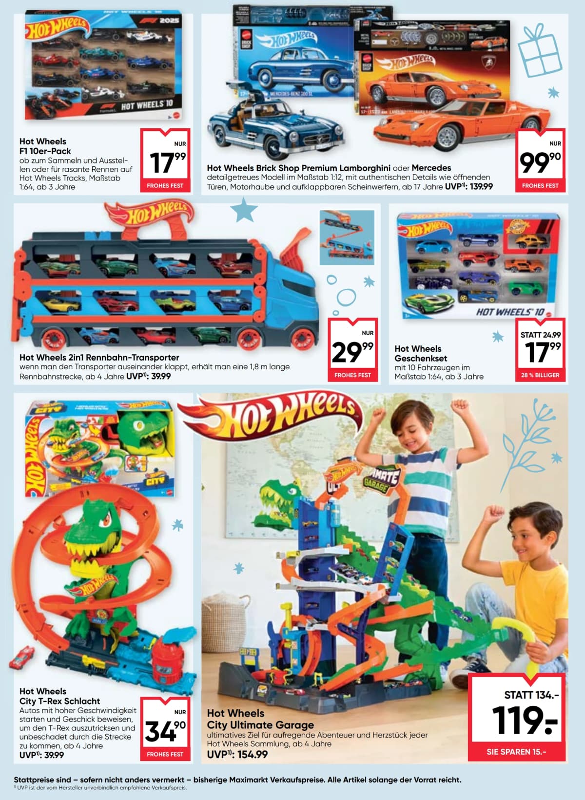 Seite 34 des Maximarkt Flugblatts – Frohlicher Spielspass Uberall