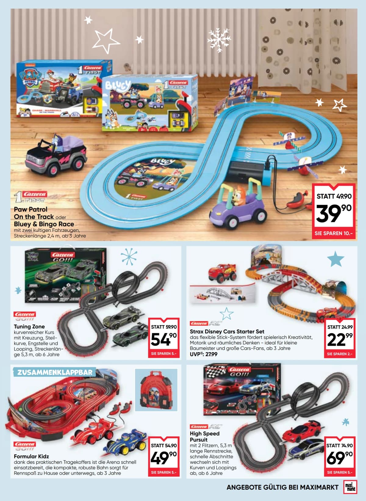Seite 35 des Maximarkt Flugblatts – Frohlicher Spielspass Uberall