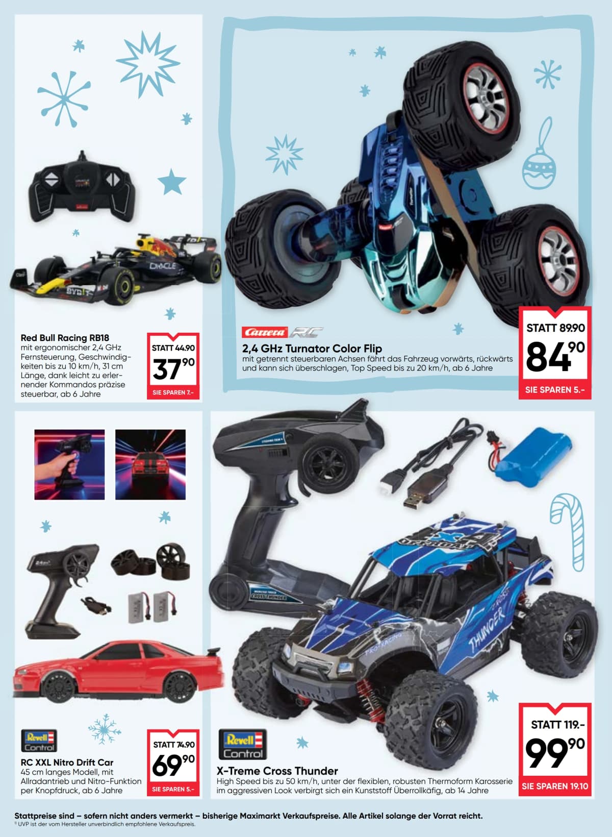 Seite 36 des Maximarkt Flugblatts – Frohlicher Spielspass Uberall