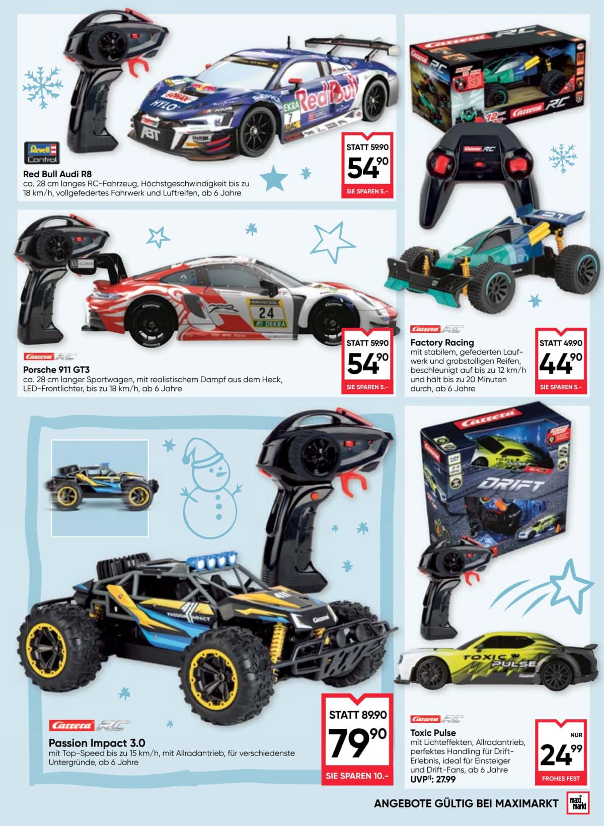 Seite 37 des Maximarkt Flugblatts – Frohlicher Spielspass Uberall