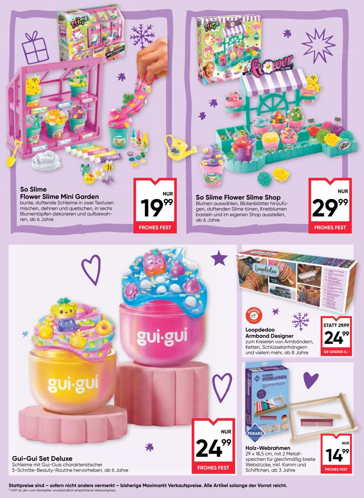 Seite 38 des Maximarkt Flugblatts – Frohlicher Spielspass Uberall