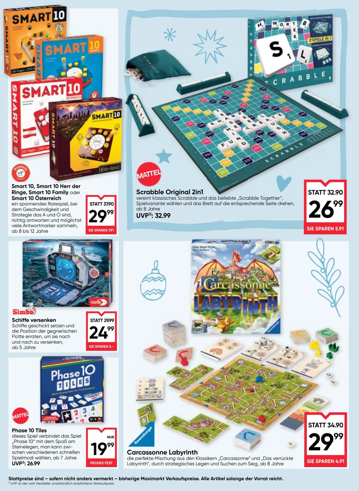 Seite 46 des Maximarkt Flugblatts – Frohlicher Spielspass Uberall