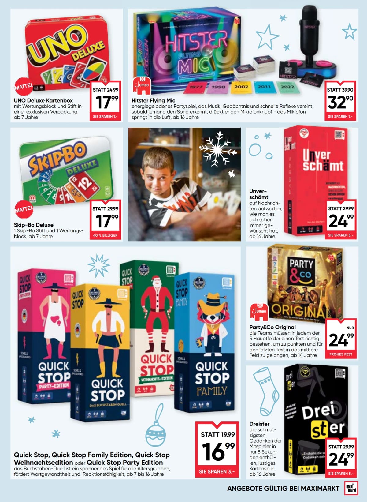 Seite 47 des Maximarkt Flugblatts – Frohlicher Spielspass Uberall