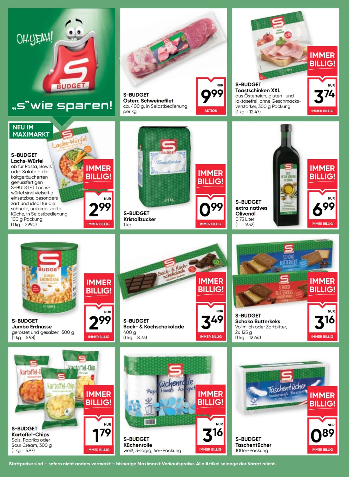 Seite 6 des Maximarkt Flugblatts – Aktuelles Flugblatt