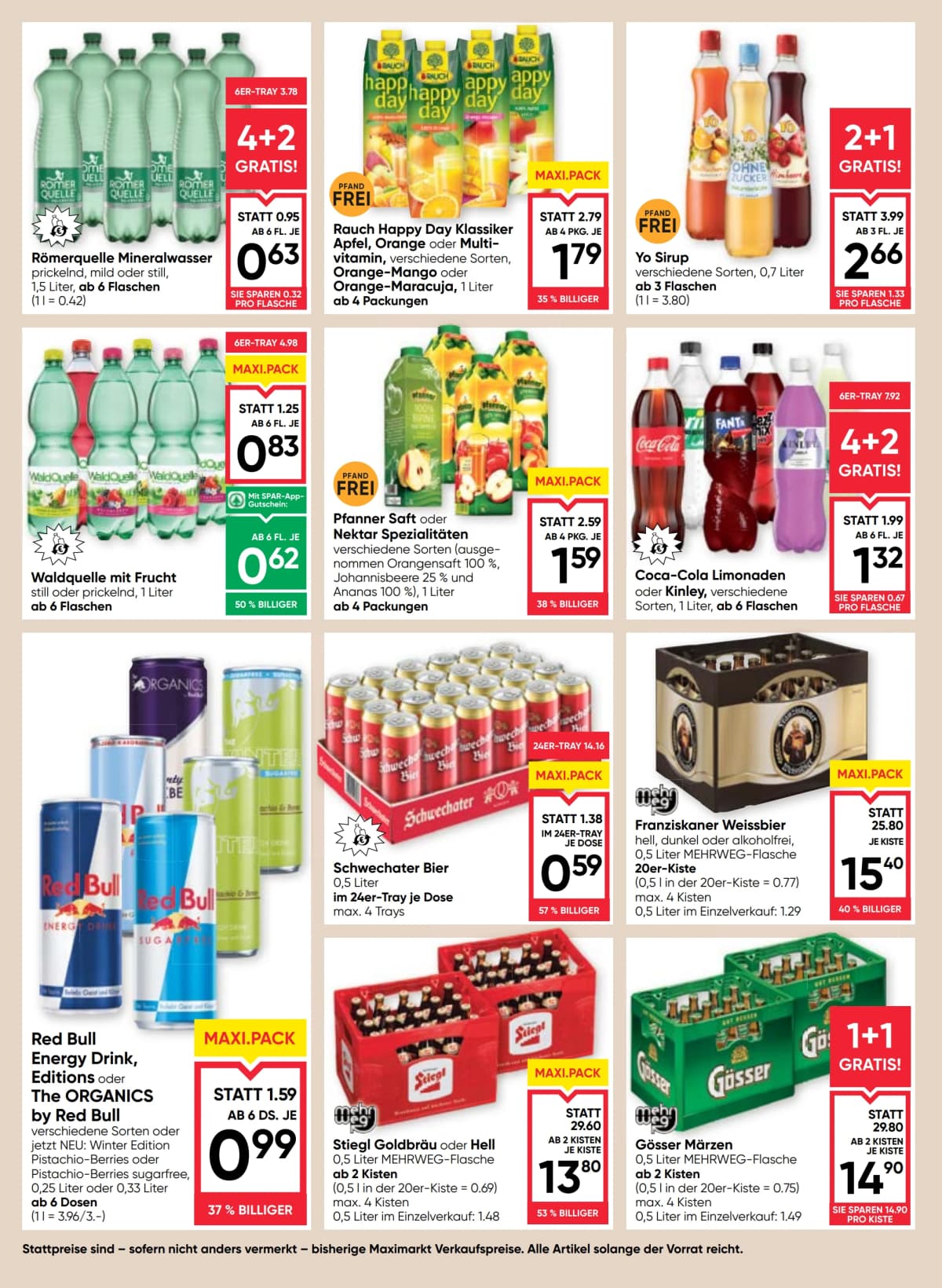 Seite 12 des Maximarkt Flugblatts – Aktuelles Flugblatt