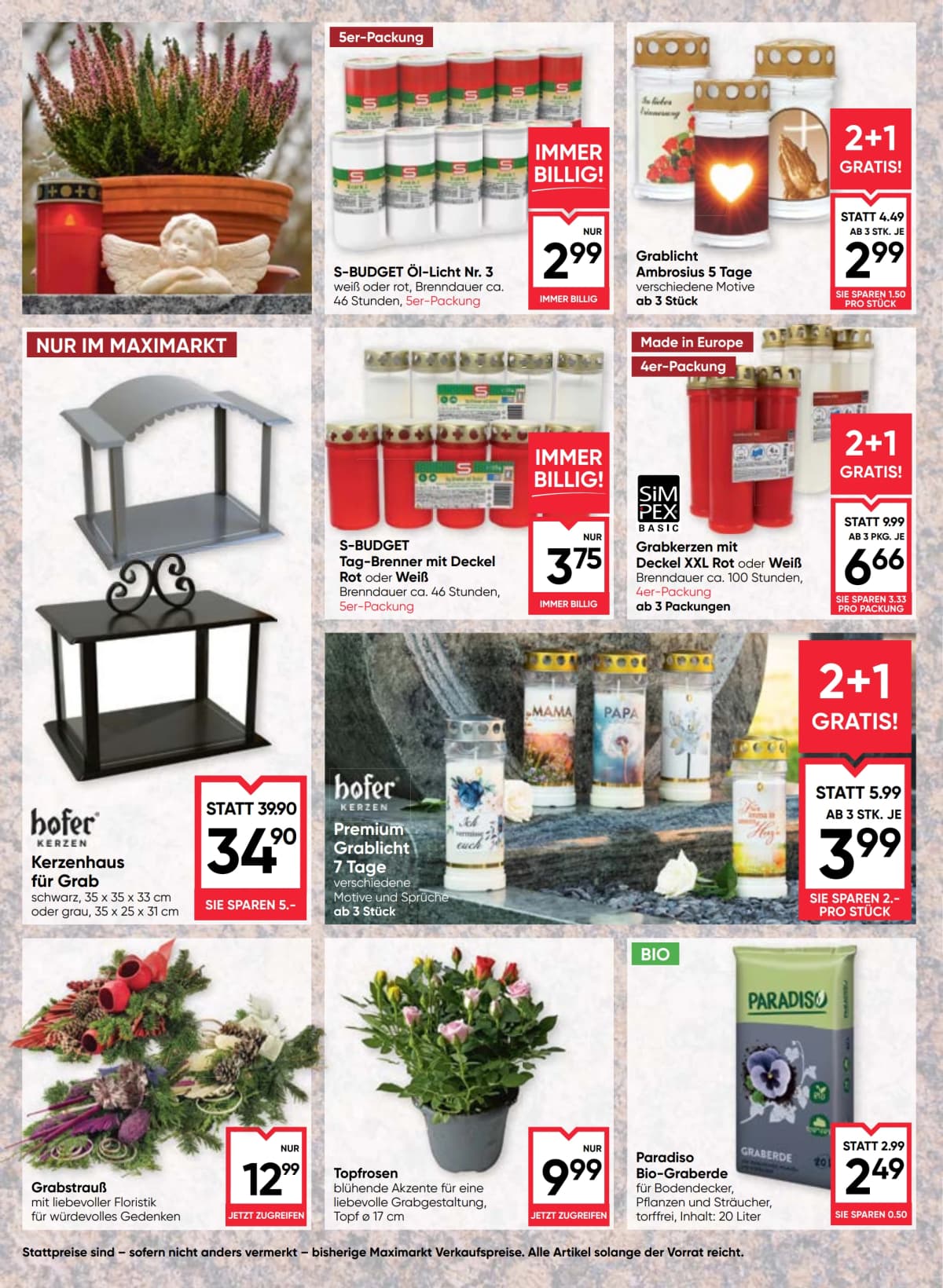 Seite 16 des Maximarkt Flugblatts – Aktuelles Flugblatt