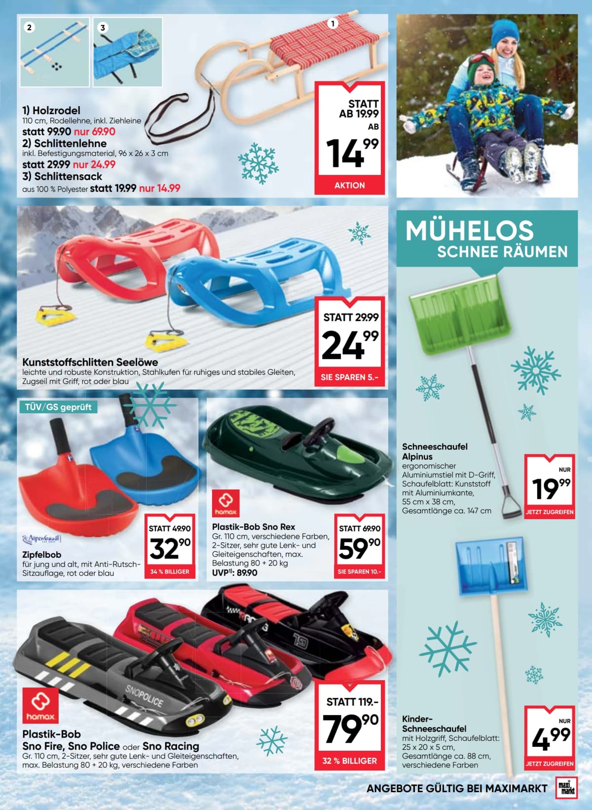 Seite 19 des Maximarkt Flugblatts – Aktuelles Flugblatt