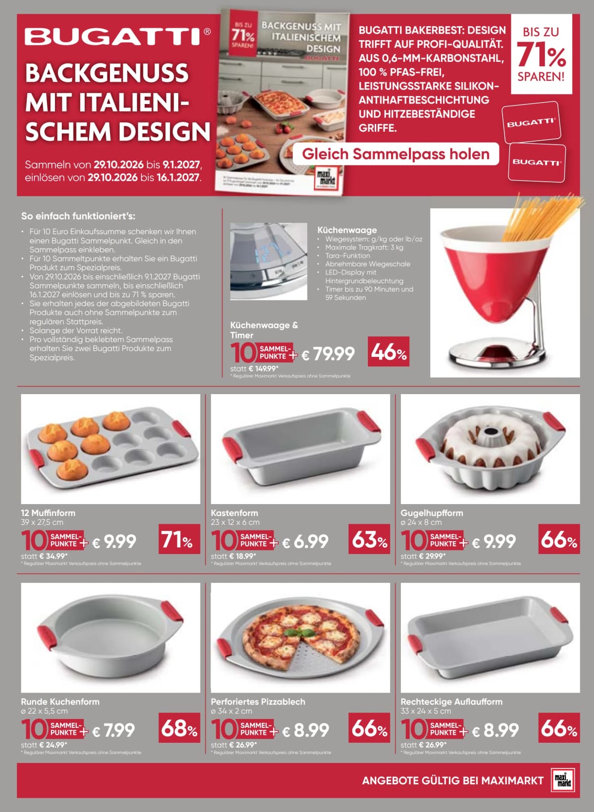 Seite 21 des Maximarkt Flugblatts – Aktuelles Flugblatt