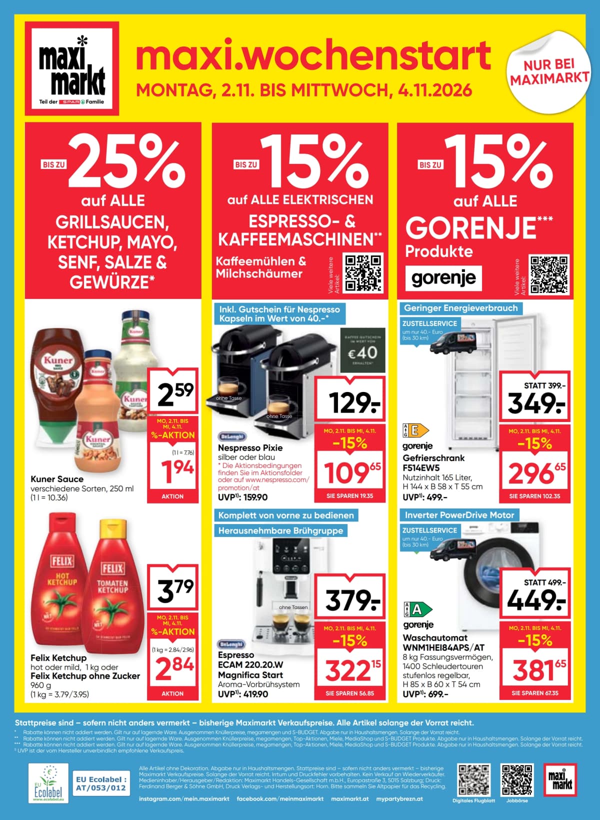 Seite 24 des Maximarkt Flugblatts – Aktuelles Flugblatt