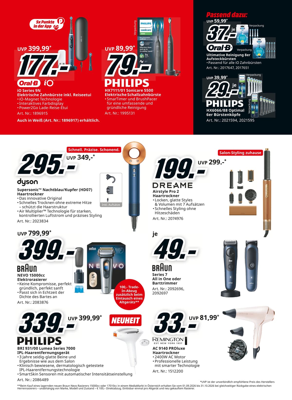 Seite 11 des MediaMarkt Flugblatts – Herbszeit Deals