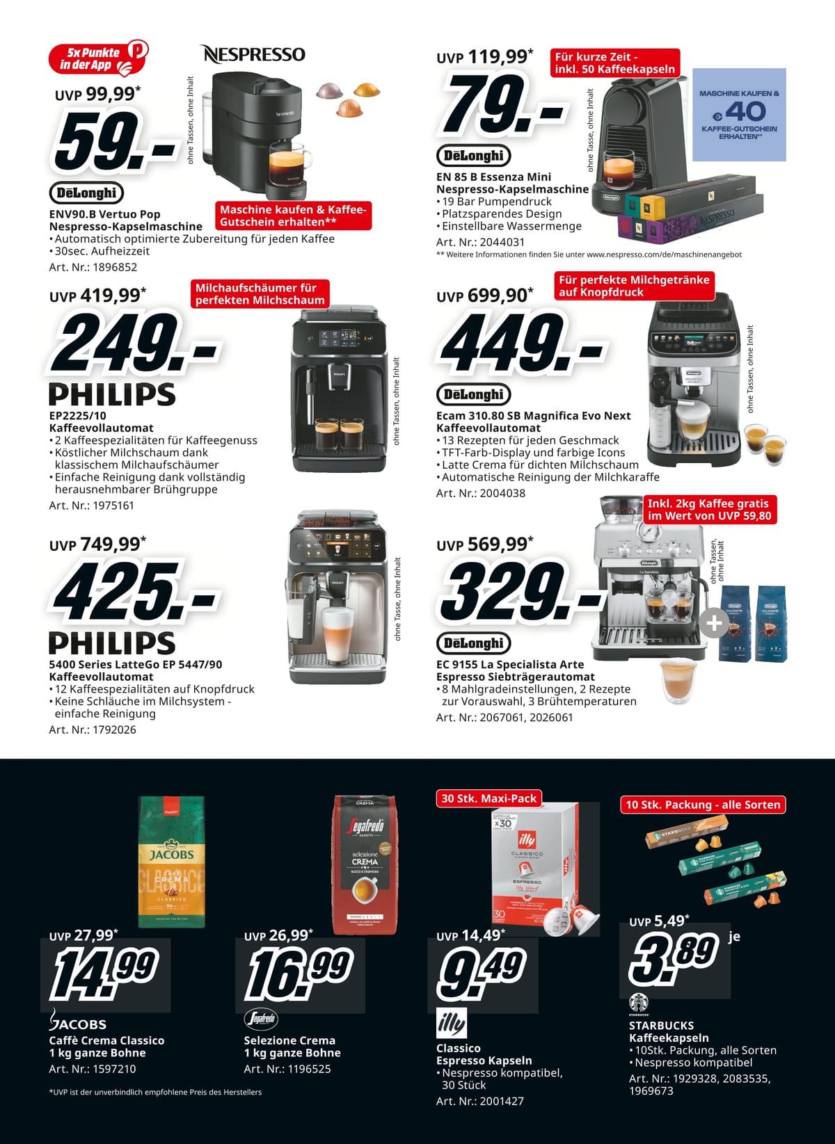 Seite 12 des MediaMarkt Flugblatts – Herbszeit Deals