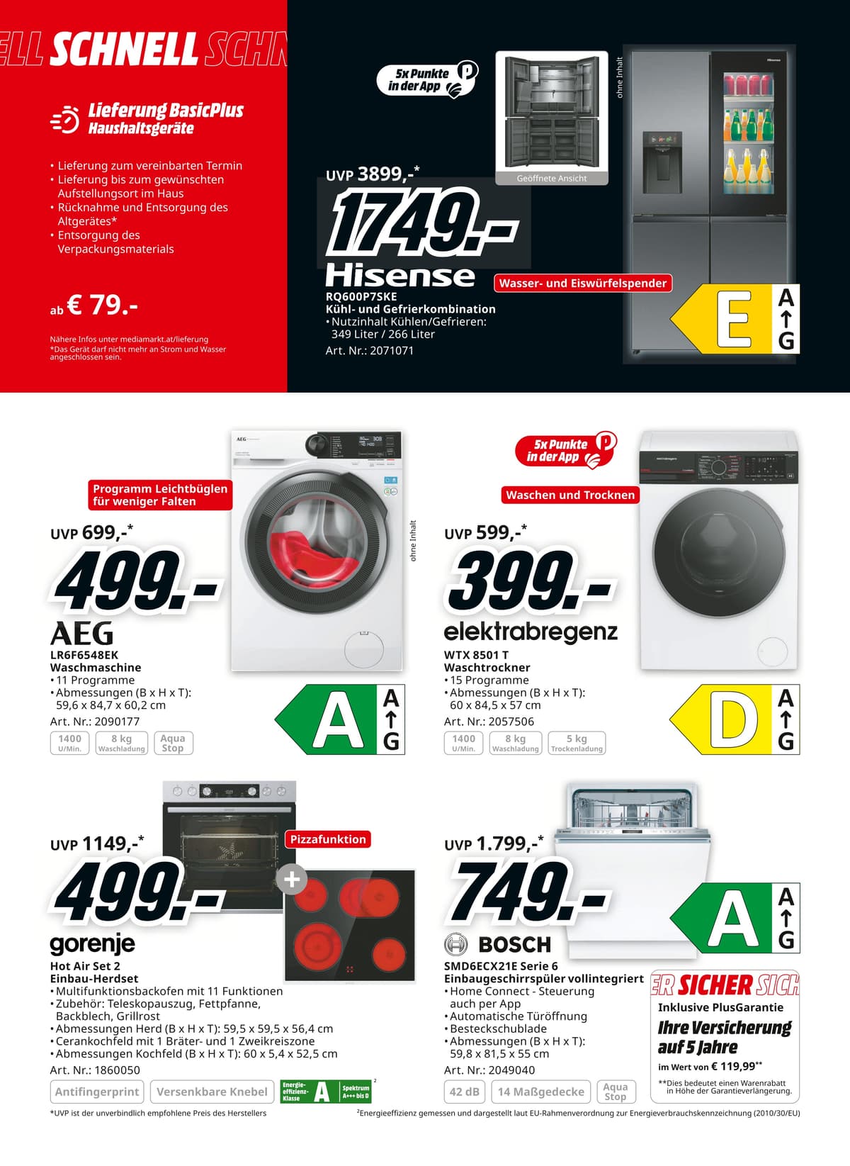 Seite 14 des MediaMarkt Flugblatts – Herbszeit Deals