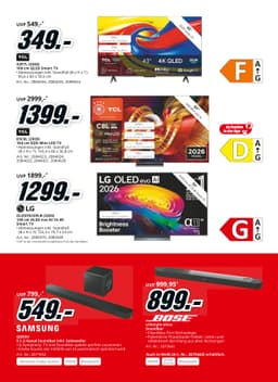 Seite 9 des MediaMarkt Prospekts Herbszeit Deals