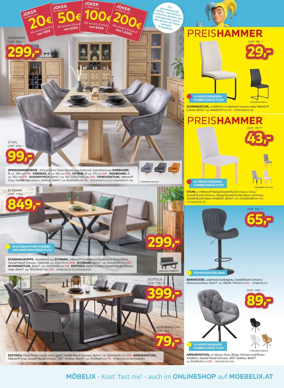 Seite 3 des Möbelix Flugblatts – 20% Sparen ab 31.07.2026