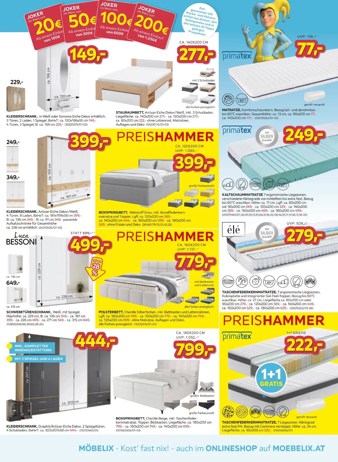 Seite 9 des Möbelix Flugblatts – 20% Sparen ab 31.07.2026