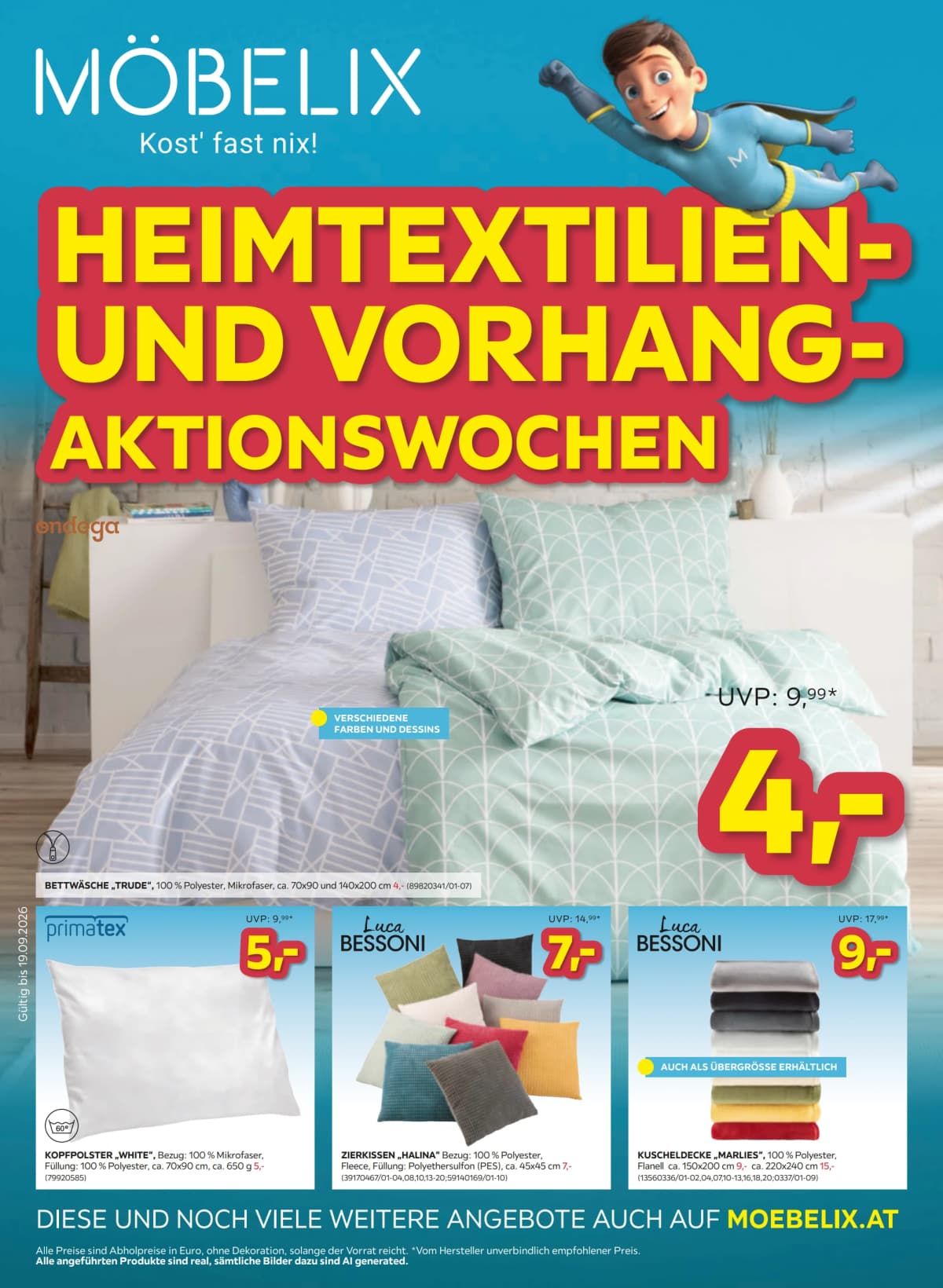 Möbelix Flugblatt ab 08.09.2026. – Aktionswochen