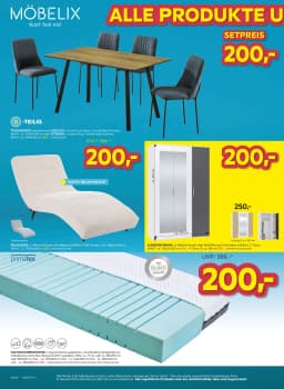 Seite 6 des Möbelix Prospekts Aktuelle Angebote