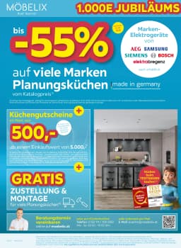 Seite 6 des Möbelix Prospekts 100 € Sofortabzug